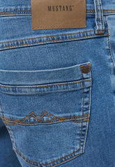 Mustang Style Washington Męskie Spodnie Jeansowe Denim Blue 1013657 5000 583